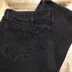 Men’s black wrangler jeans